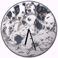 Pendule Dalmatien